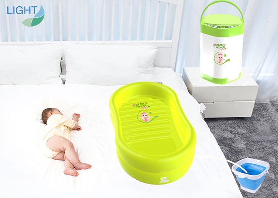 Nicht giftige aufblasbare Baby-Wannen PVCs mit intelligentem Wasser Heater Shower Set