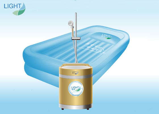 Bettlässige ältere tragbare aufblasbare Badewanne mit intelligentem Heizsystem