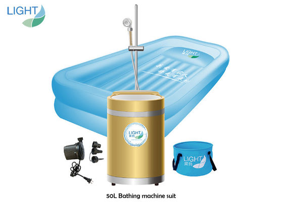 Batterie, die medizinische aufblasbare Badewanne 50L für bettlässige Patienten auflädt