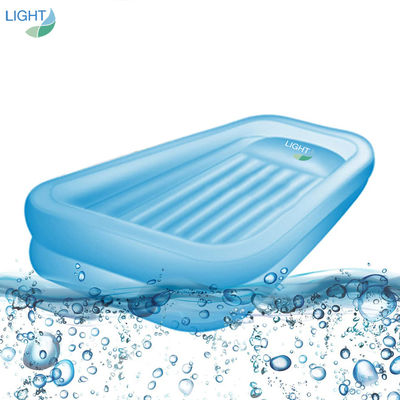 Hohe elastische aufblasbare tragbare Badewanne für Erwachsene 17 Grad-Winkel-Schrägflächen-Entwurf