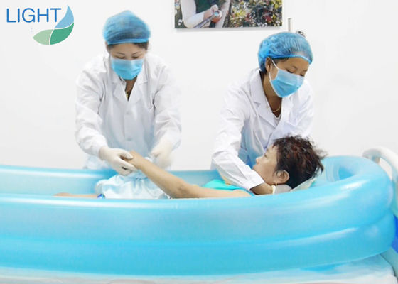 Eco freundliche medizinische aufblasbare Badewannen-intelligente Heizungsbatterie-Aufladung PVCs